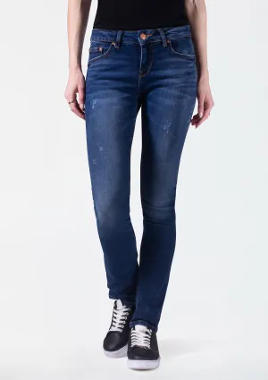 Aspen Y Winona Mid Rise Slim Straight Jean