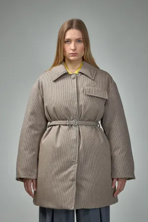 Check Down Jacket