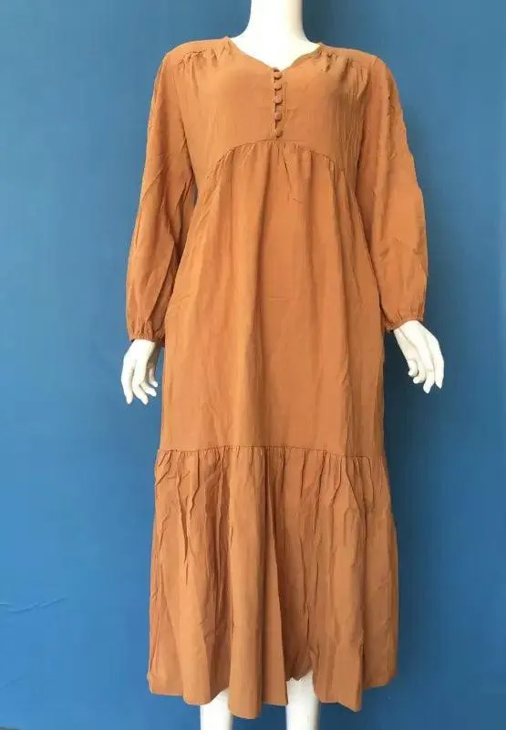 Cotton Linen Dress