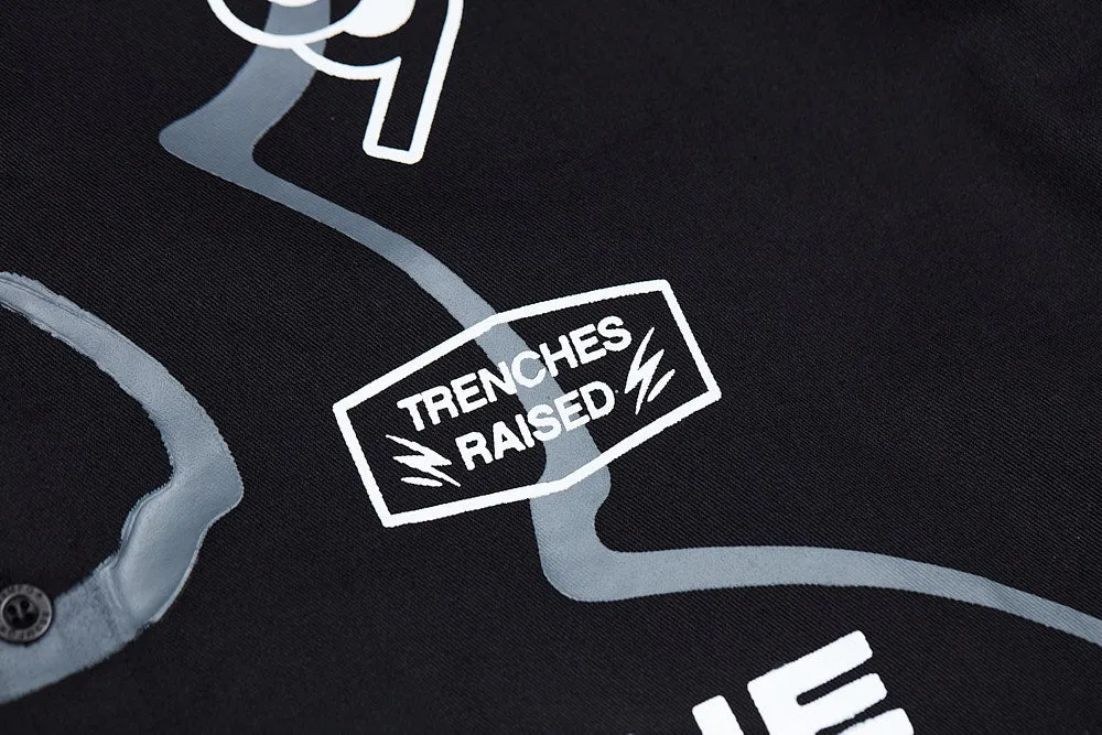 Trenches Made Button Up Shirt Black