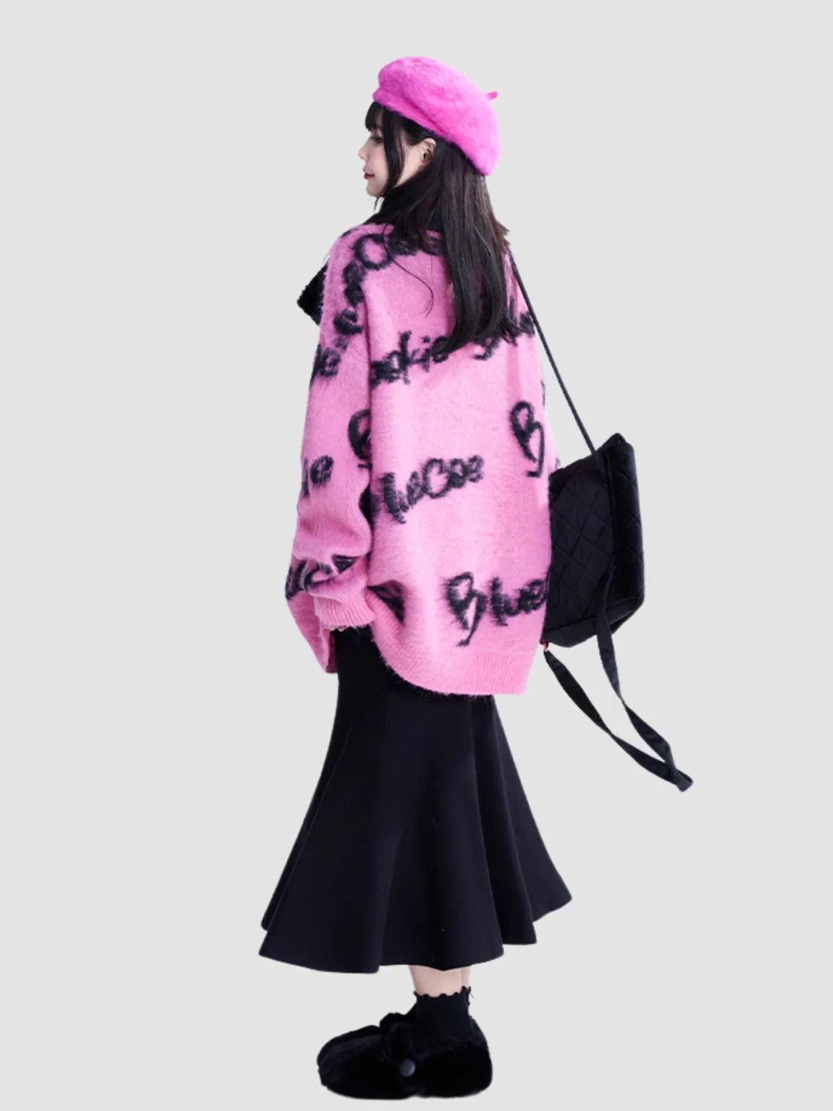 WLS High Waist Fishtail Slim Long Skirt
