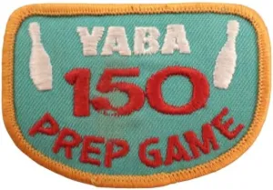 Yaba Youth Bowling Association 150 Prep Game Vintage Uniform Patch